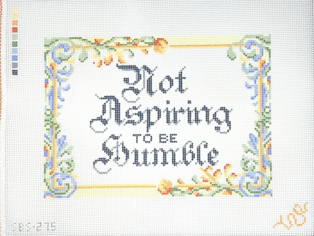Not Aspiring To Be Humble