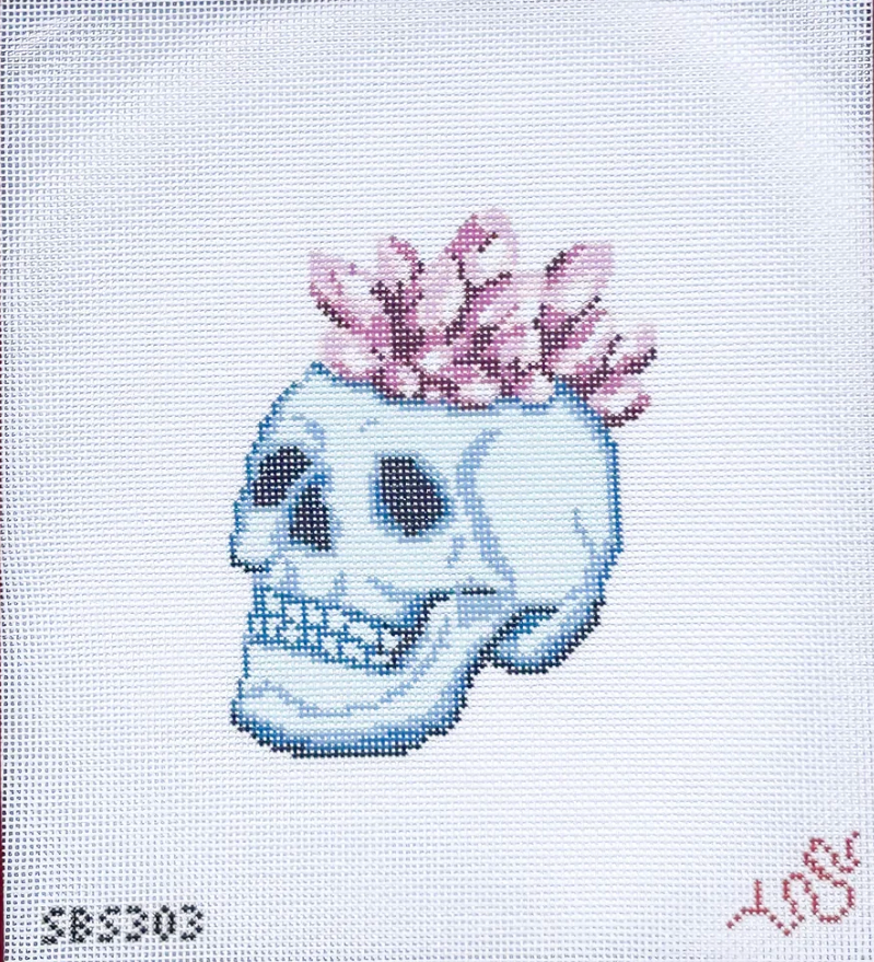 Skull with Crystal Crown