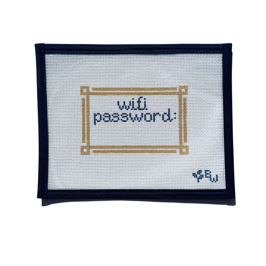 Wifi Password - Greek Key - Boxwood Trunk Show