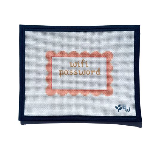 Wifi Password - Scalloped - Boxwood Trunk Show