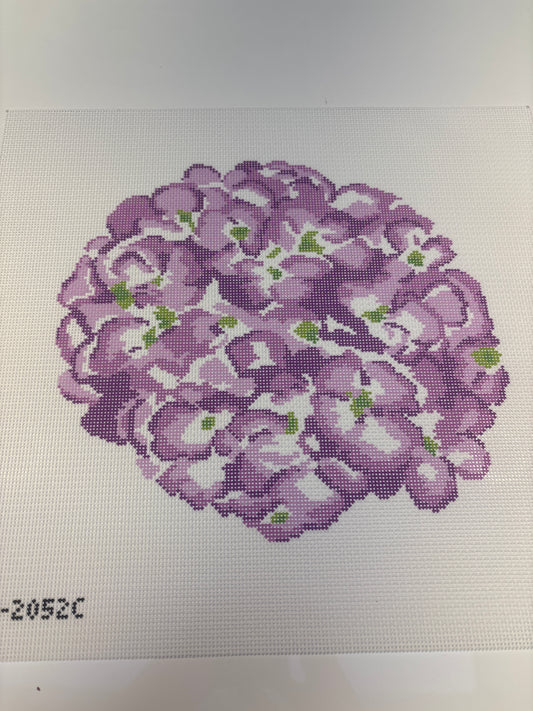 2052C - Large Hydrangea Purple - Trunk Show