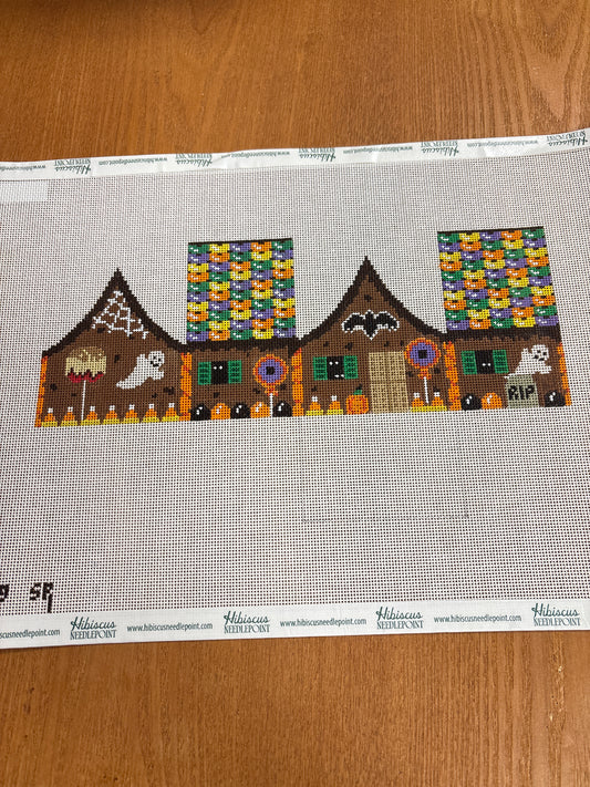 Halloween 3D Gingerbread House