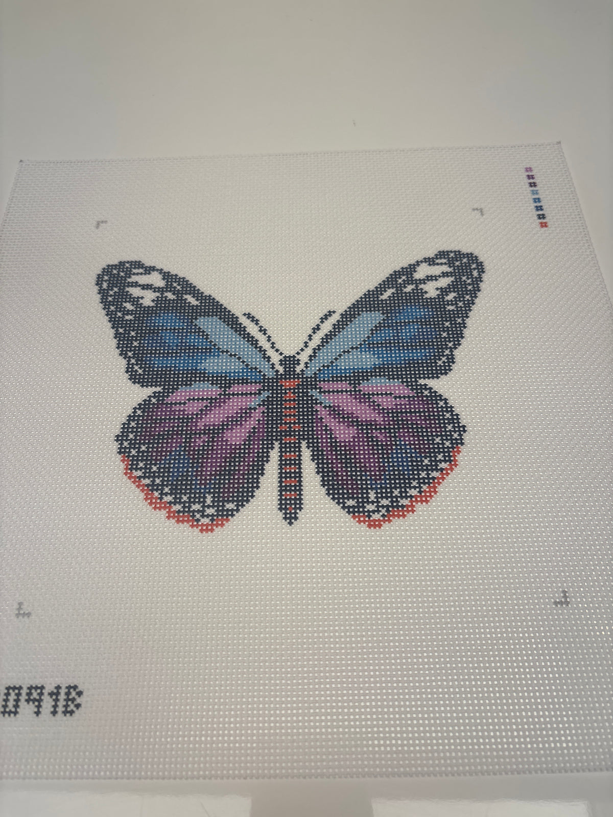 2091B - Large Monarch Butterfly Purple - Trunk Show