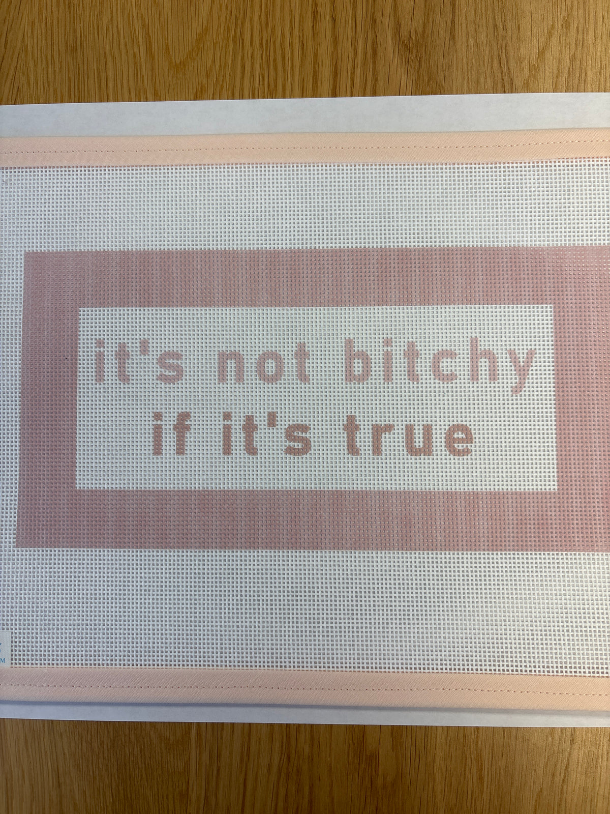 It’s not bitchy (pink)