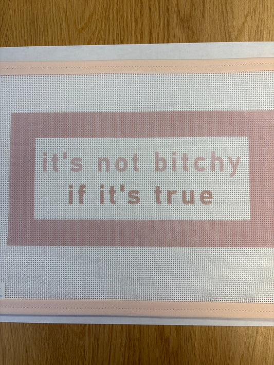 It’s not bitchy (pink)