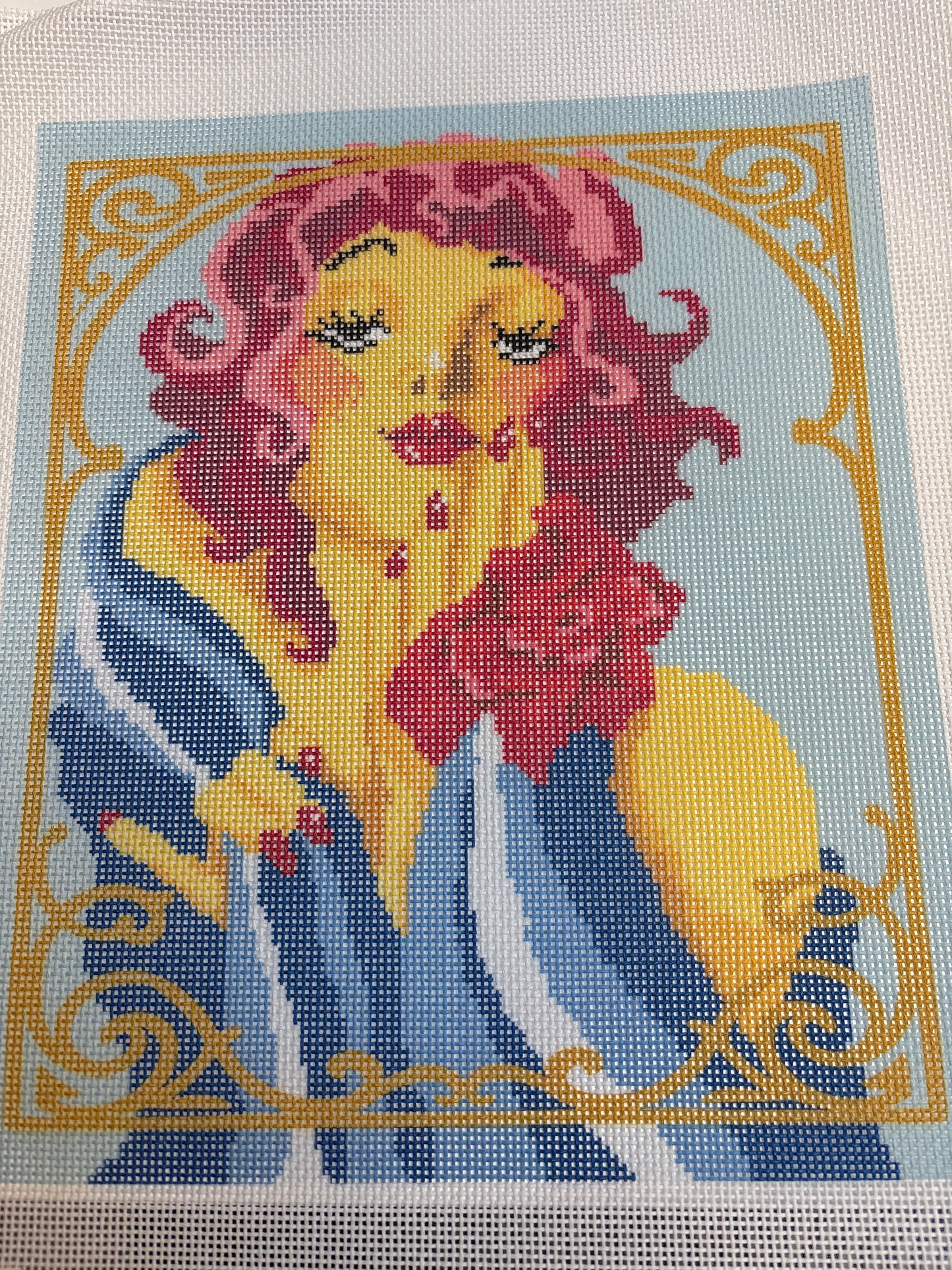 MM-SP030 Rose Flapper Portrait- Trunk Show