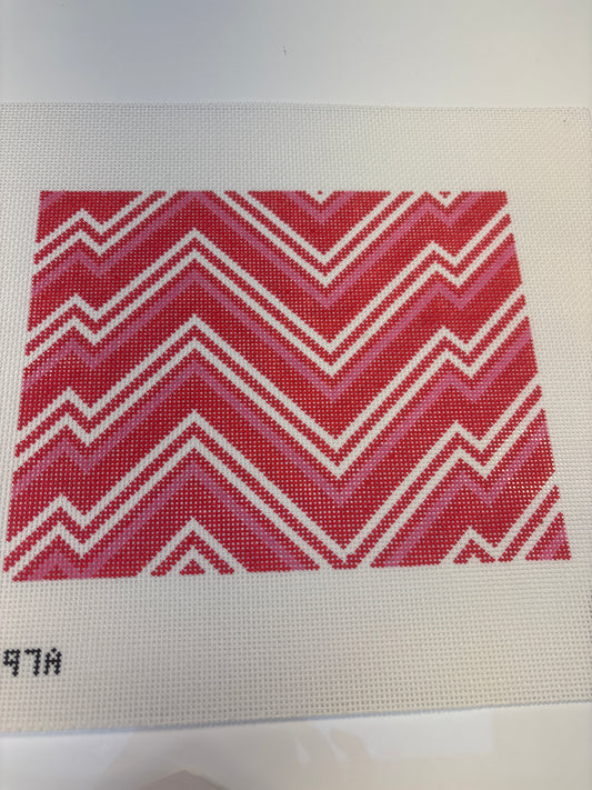 1097A - Zag Clutch Coral - Trunk Show