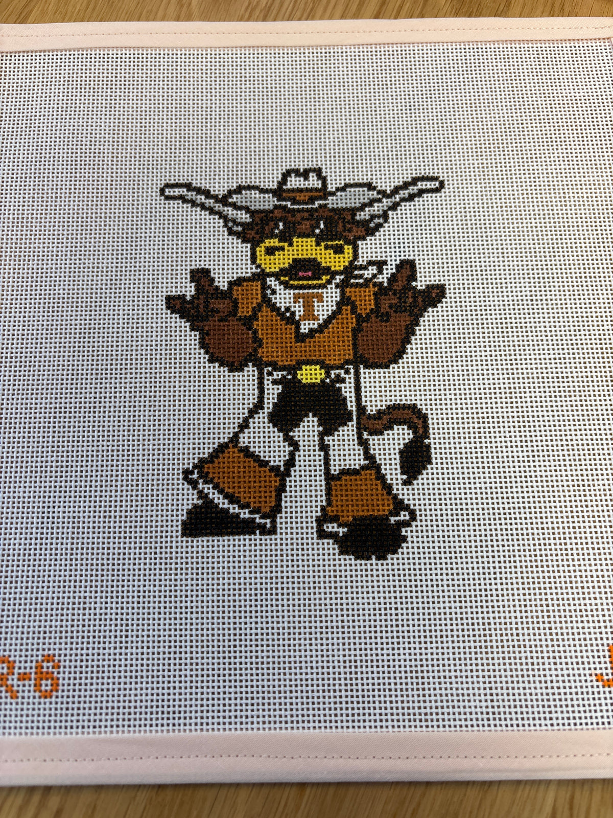 Vintage Mascot with Horns