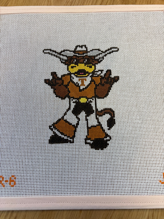 Vintage Mascot with Horns
