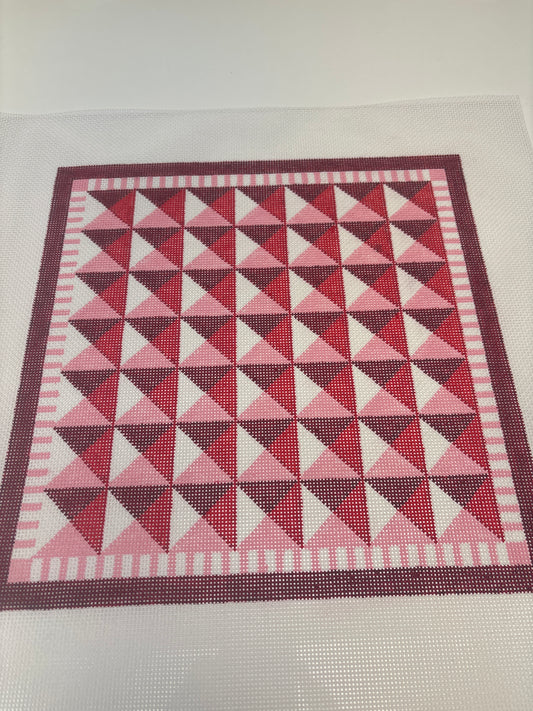 2096A - Reflection Pillow Red - Trunk Show