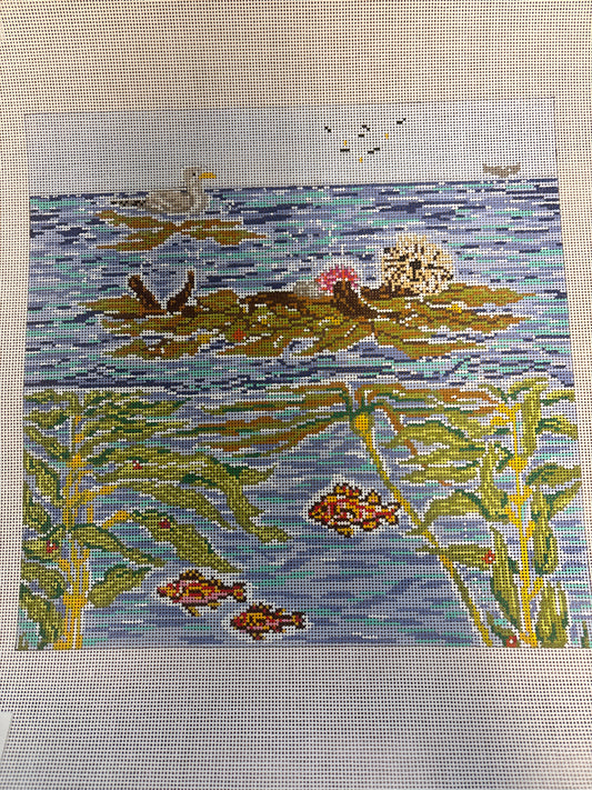 Floating Sea Otter