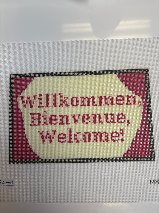 MM-SP007 Stage Welcome Sign - Trunk Show