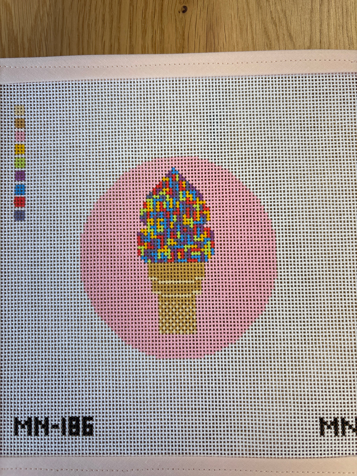 Confetti dipped Ice Cream