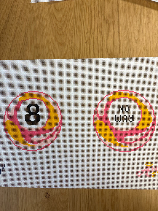 8-Ball Pink No Way