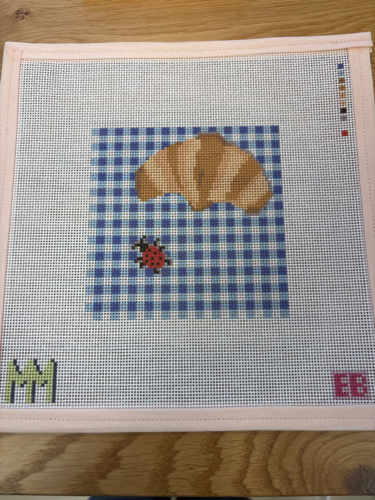 Croissant and Lady Bug