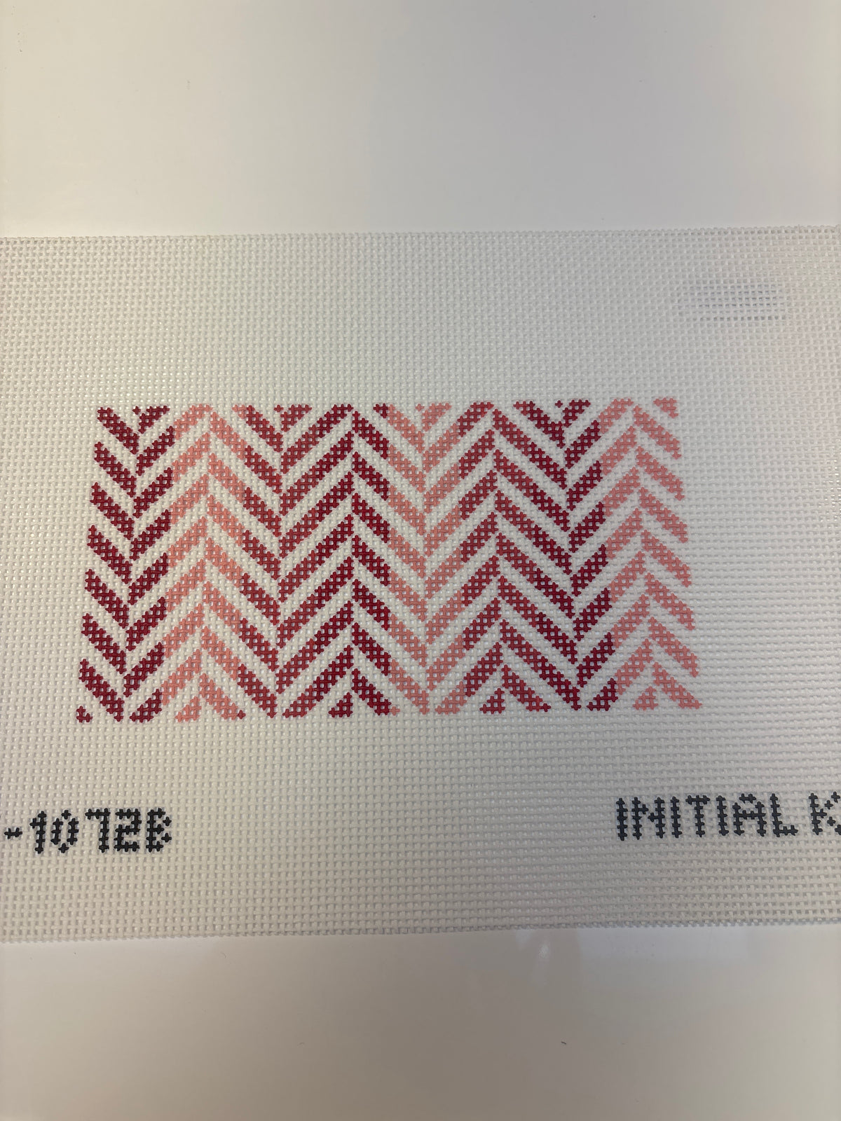 1072B - Mini Herringbone Coral - Trunk Show