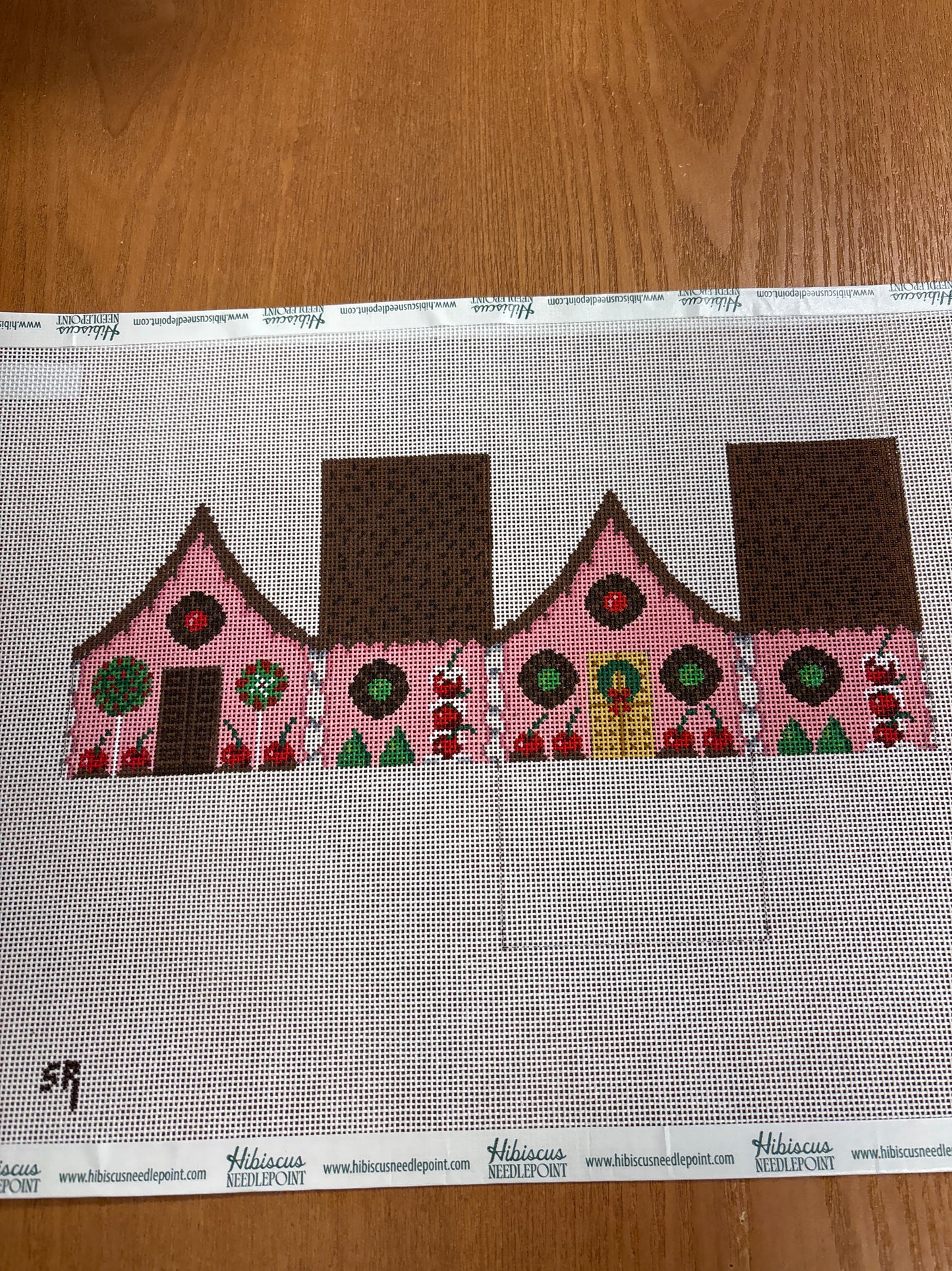 Chocolate Sprinkles and Cherries 3D Gingerbread House