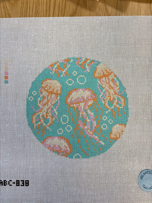 Jellyfish Round - Blue