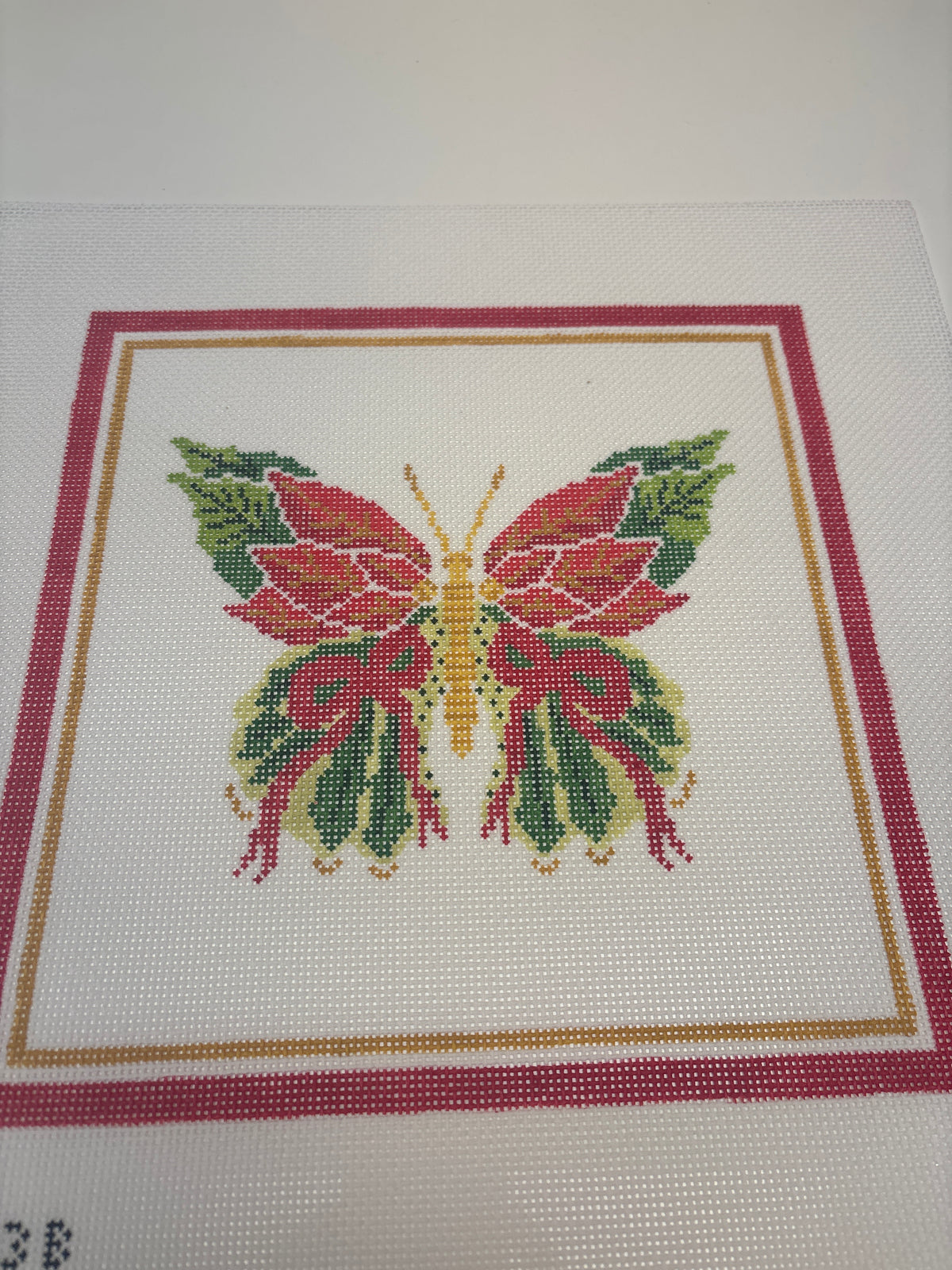 2093B - Large Butterfly Poinsettia- Trunk Show
