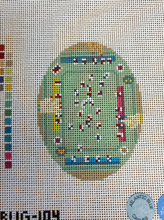 Mahjong from Above Oval