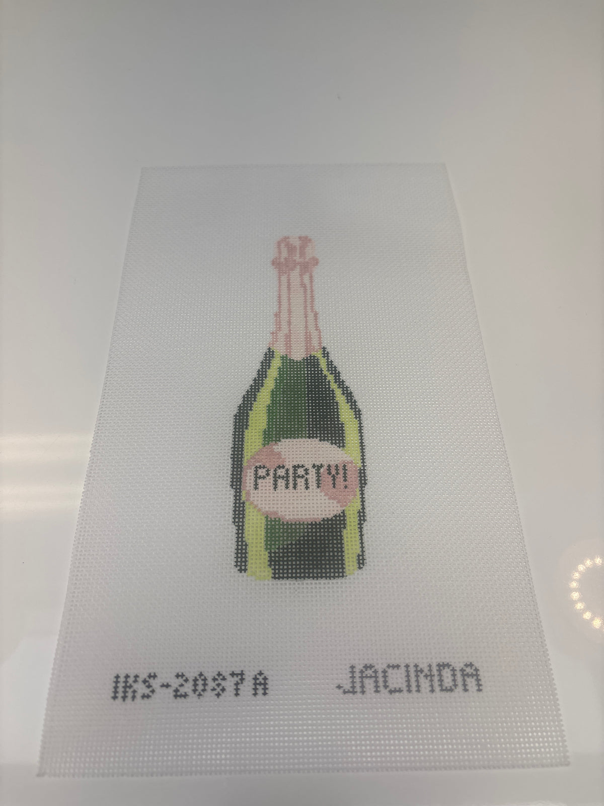 2087A - Party Champagne Ornament - Trunk Show