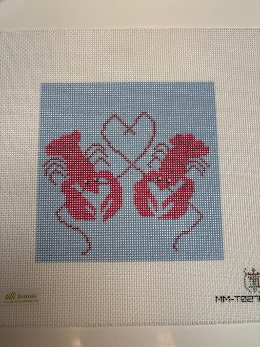 MM-T027B Love Lobsters Blue - Trunk Show