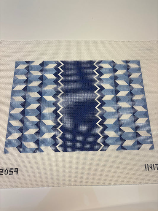 2059 - Sky Blue Clutch - Trunk Show