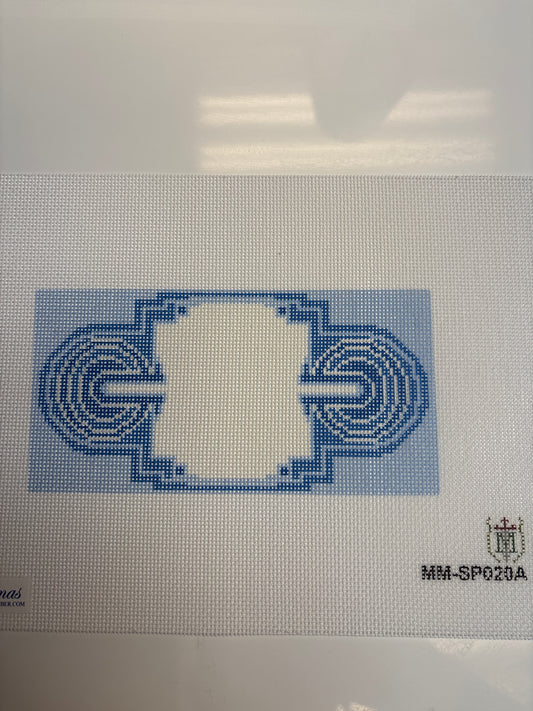 MM-SP020A Art Deco Pattern Blue - Trunk Show